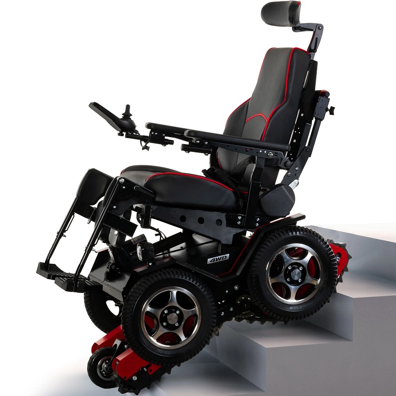 Кресло-коляска Caterwil для инвалидов вездеход-ступенькоход GTS 4WD