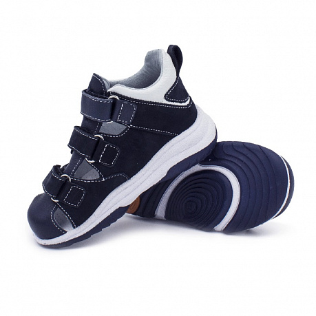 Сандали Orto-Care для мальчиков D-718-55/05KN синие. Изображение 3 из 4